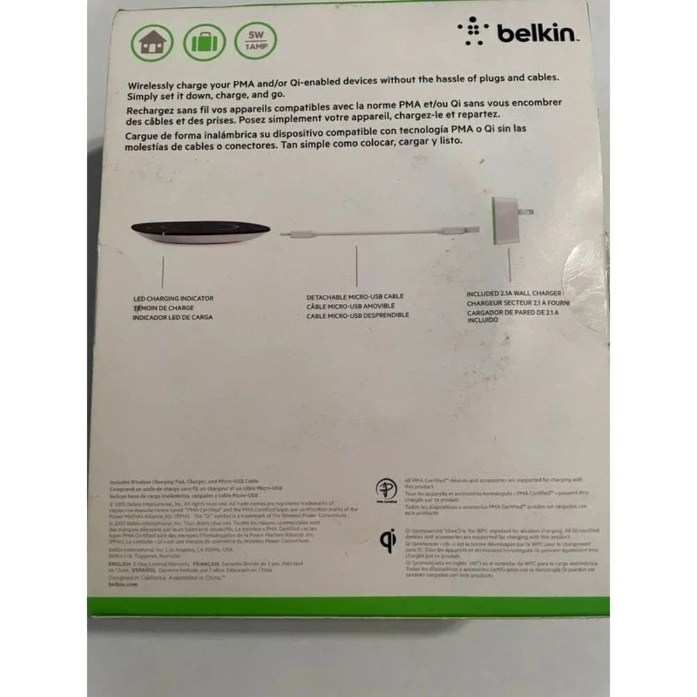Belkin Universal Wireless Charger pad phone or tablet